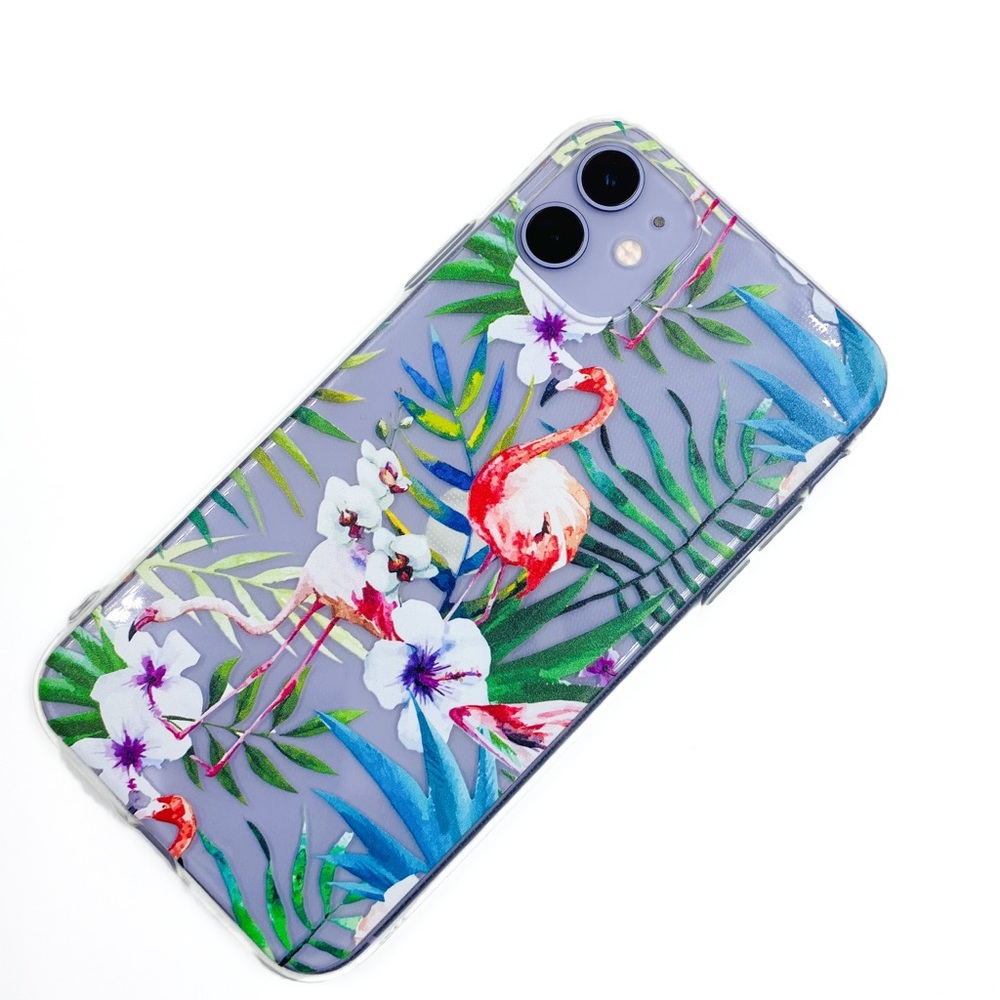 2/$10 iPhone 11 Pro Max Case Flamingo Floral Case - Picture 7 of 9